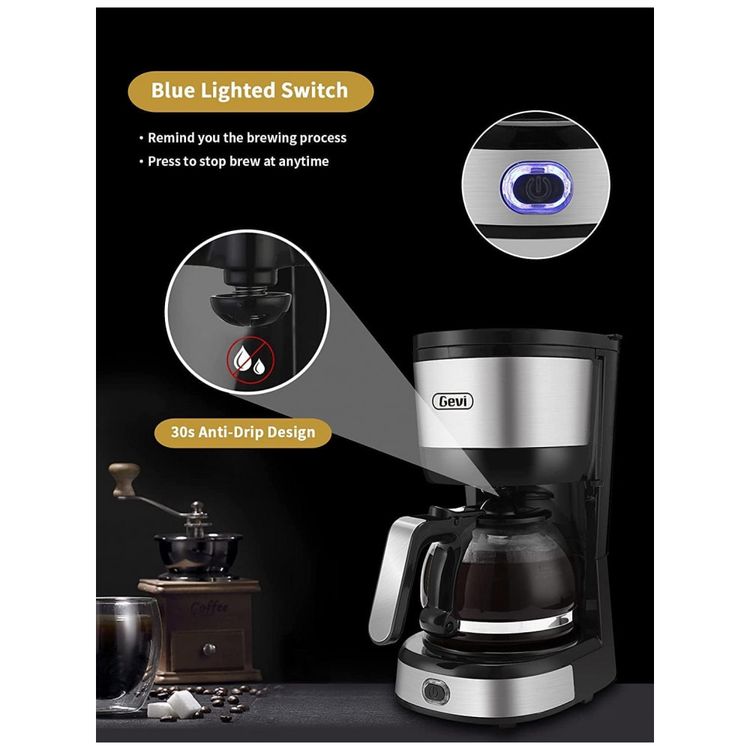 Cafeteira-Programavel-600mL-com-Filtro-Conico-e-Jarra-de-foto-3