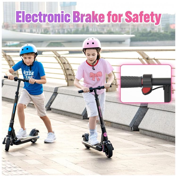 Patinete-Eletrico-para-Criancas-de-6-a-12-anos-com-Display-foto-4