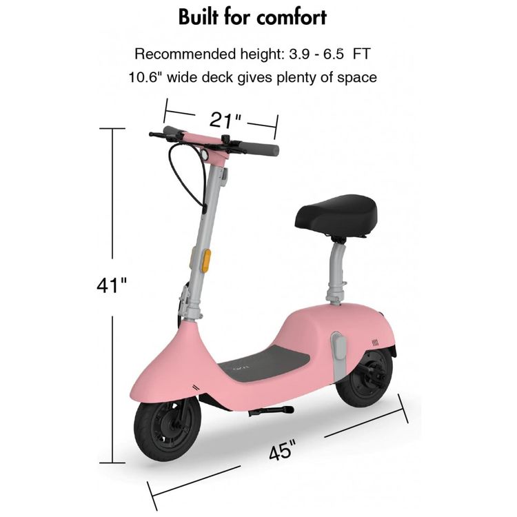 Patinete-Eletrico-com-Assento-para-Adolescentes-e-Adultos-foto-5