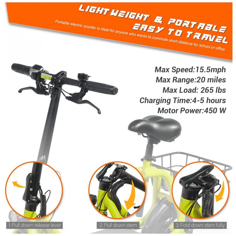 Patinete-Eletrico-com-Assento-para-Adultos-Alcance-20km-e-foto-4