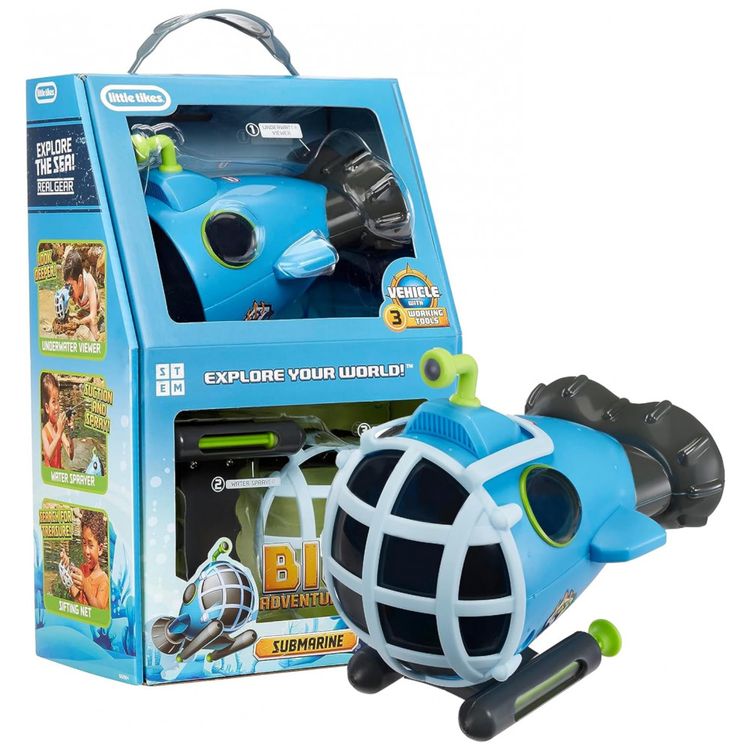 Submarino-Aquatico-para-Grandes-Aventuras-com-Spray-de-Agua-foto-0