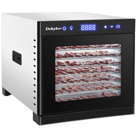 Desidratador-de-Alimentos-Profissional-com-8-Bandejas-em-Aco-foto-0
