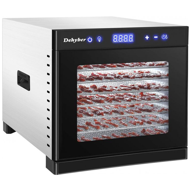 Desidratador-de-Alimentos-Profissional-com-8-Bandejas-em-Aco-foto-0