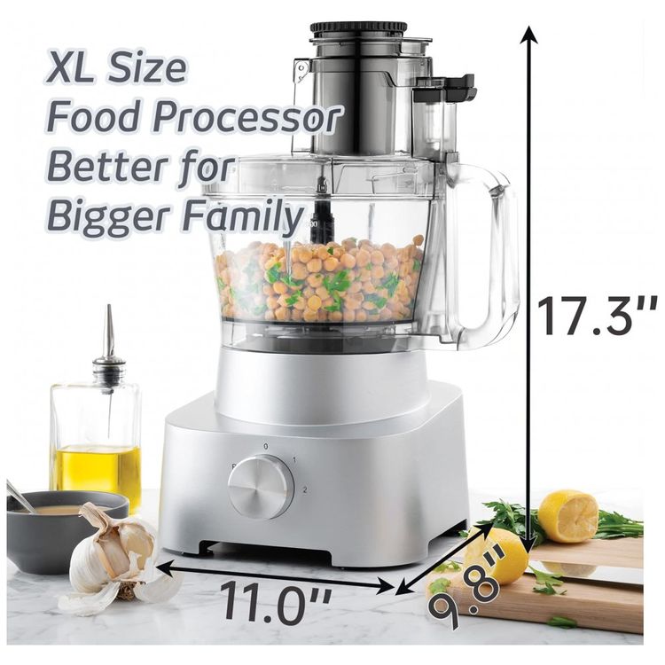 Processador-de-Alimentos-14-xicaras-com-2-Velocidades-e-foto-1