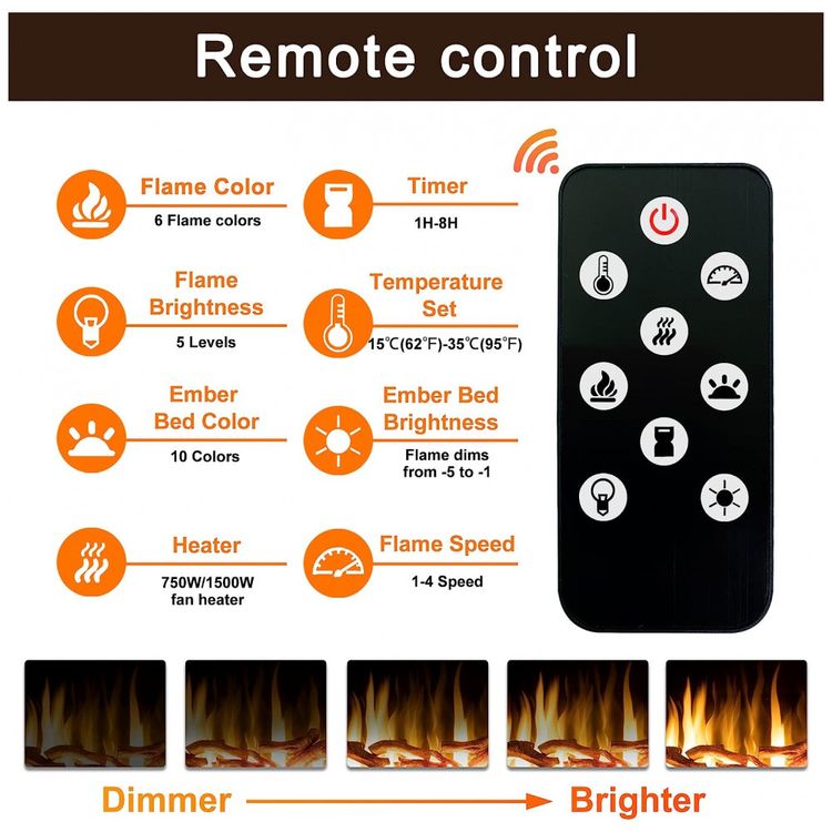Lareira-Eletrica-de-Embutir-A43x127L-com-Controle-Remoto-e-foto-4