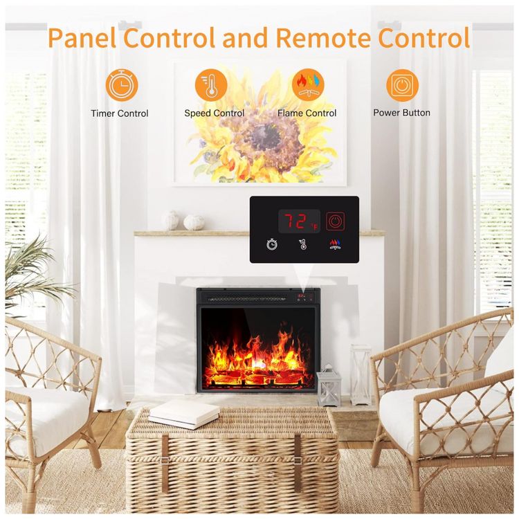 Lareira-Eletrica-de-Embutir-A45x43L-com-Controle-Remoto-e-foto-1