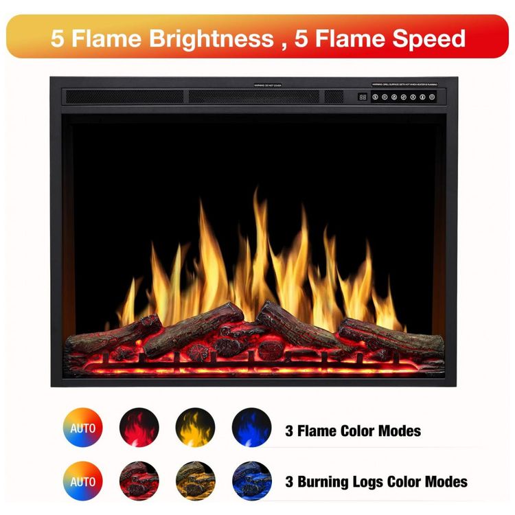 Lareira-Eletrica-de-Embutir-A66x93L-com-Controle-Remoto-e-foto-1