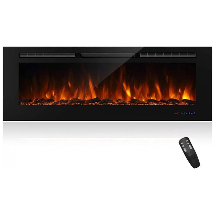 Lareira-Eletrica-de-Embutir-A54x152L-com-Controle-Remoto-e-foto-0
