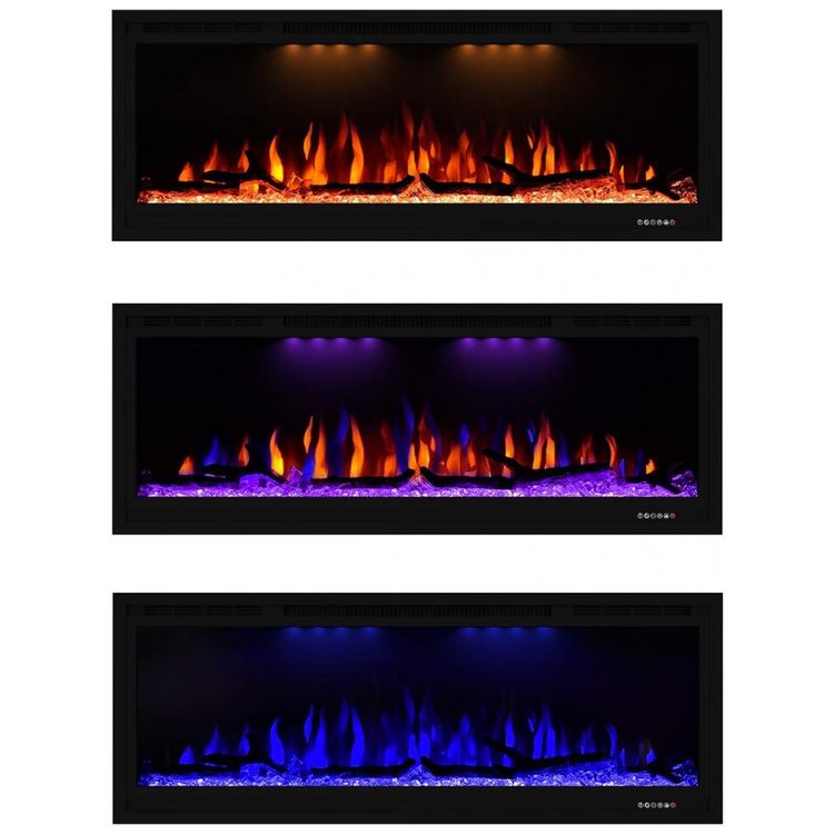 Lareira-Eletrica-de-Embutir-A43x219L-com-Controle-Remoto-e-foto-3