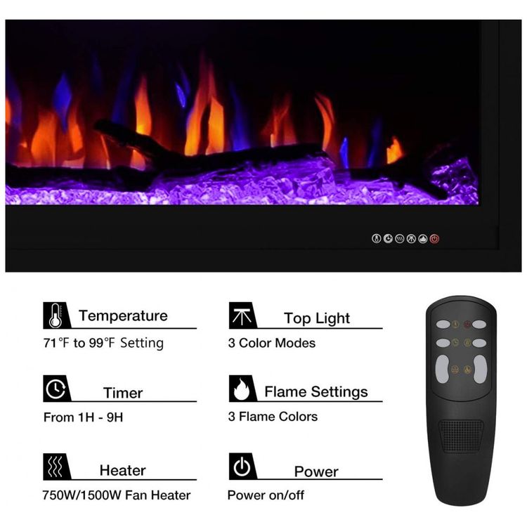 Lareira-Eletrica-de-Embutir-A43x193L-com-Controle-Remoto-e-foto-5