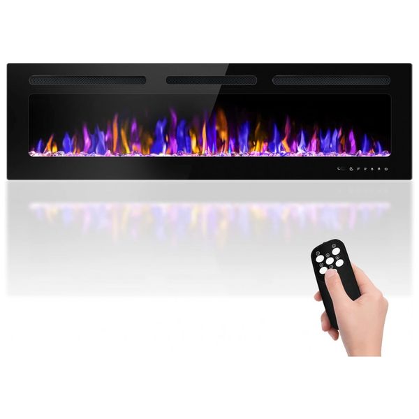 Lareira-Eletrica-de-Embutir-A43x152L-com-Controle-Remoto-e-foto-0