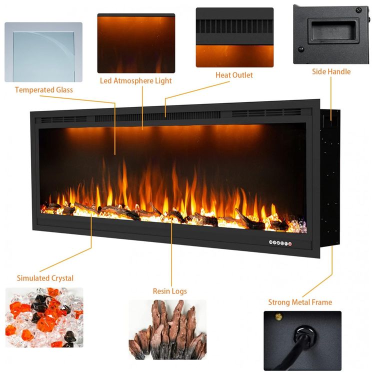 Lareira-Eletrica-de-Embutir-A43x158L-com-Controle-Remoto-foto-3