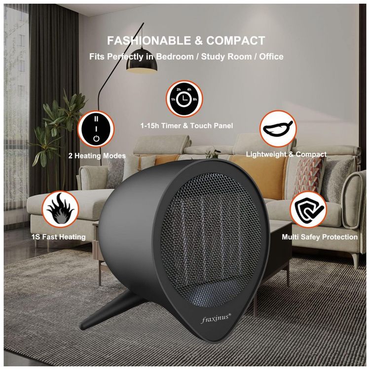 Mini-Aquecedor-Eletrico-com-Temporizador-e-Silensioso-1500W-foto-2