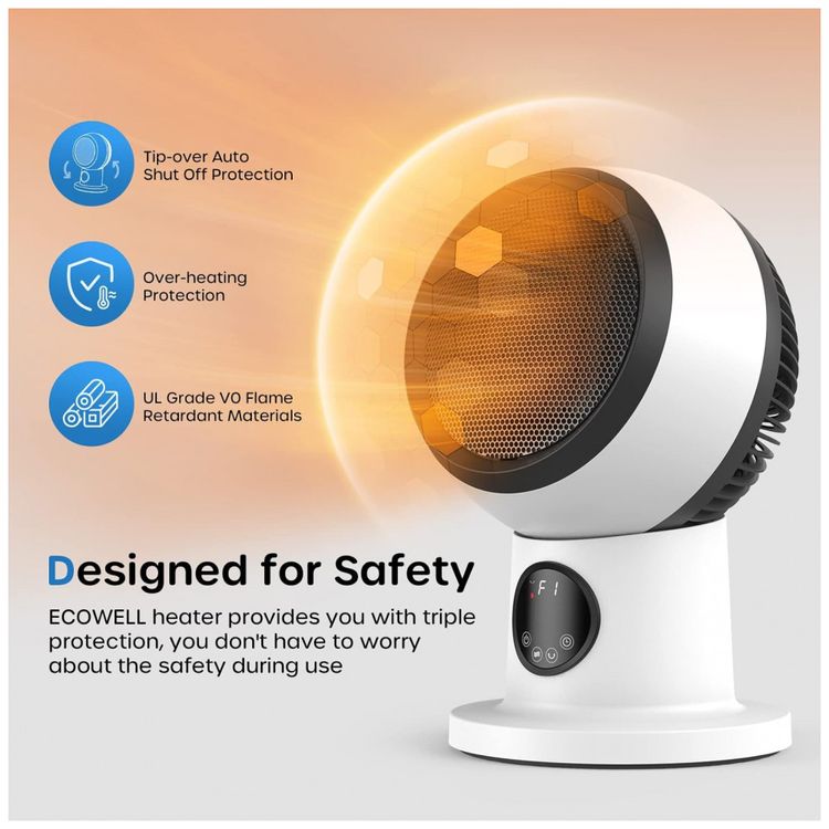 Aquecedor-Eletrico-Portatil-de-Ceramica-com-Controle-Remoto-foto-4
