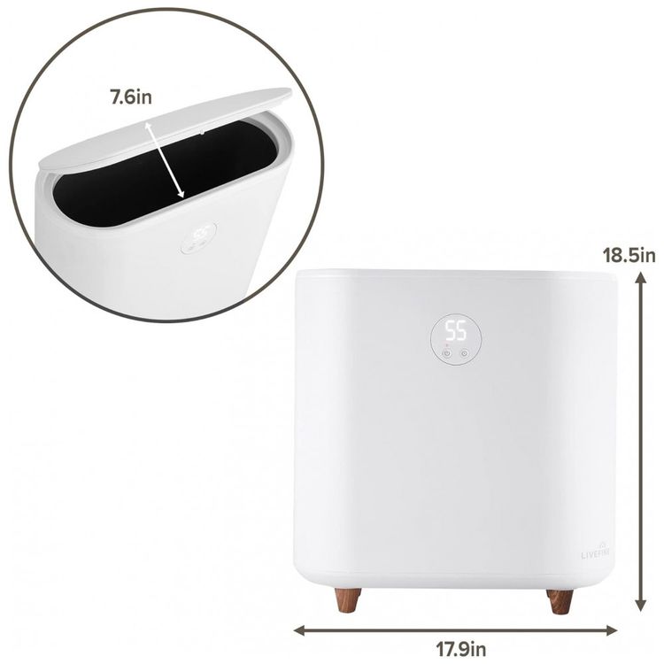 Aquecedor-de-Toalha-Eletrico-com-Painel-de-LED-e-foto-1