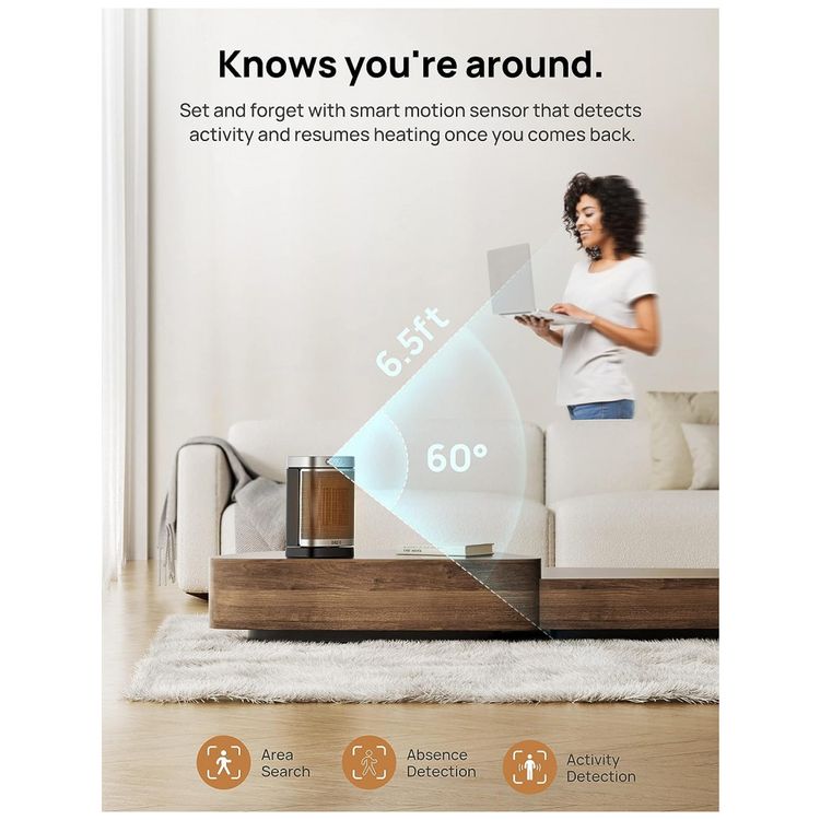 Aquecedor-Eletrico-com-Tela-de-LED-e-Sensor-de-Movimento-foto-2