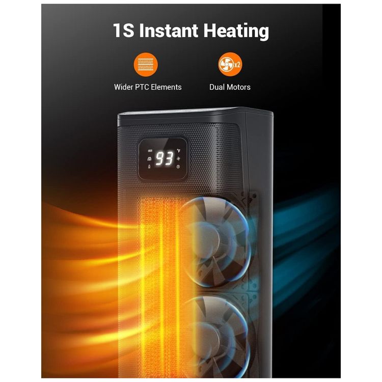 Aquecedor-Eletrico-Portatil-de-Ceramica-com-Tela-de-LED-e-foto-1
