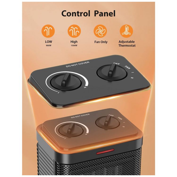 Aquecedor-Eletrico-Portatil-de-Ceramica-com-3-Modos-1500W-foto-1