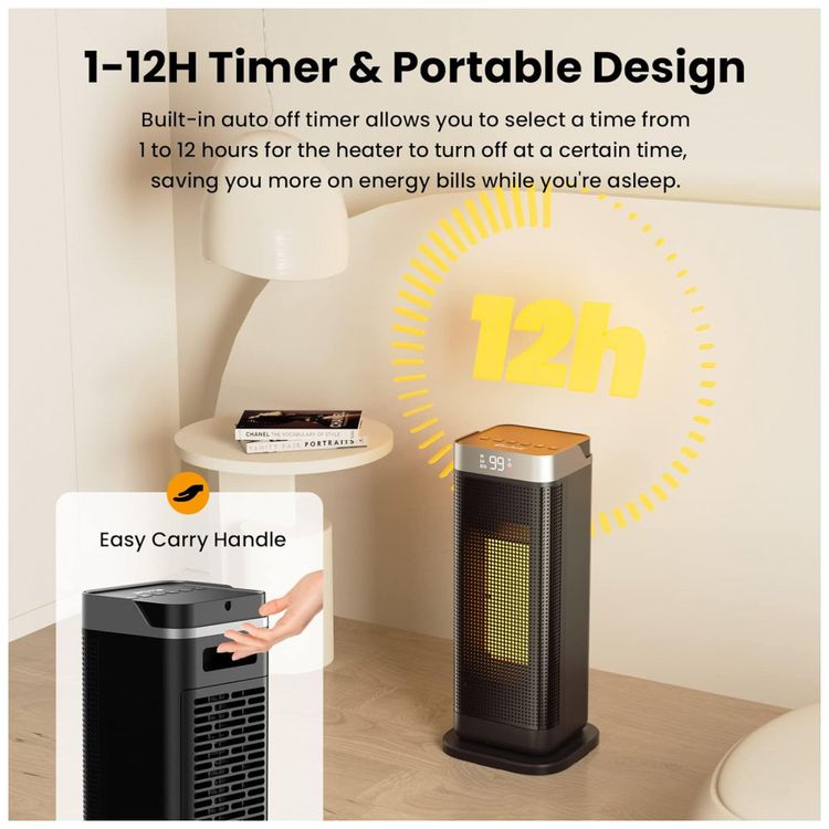 Aquecedor-Eletrico-de-Torre-e-Ceramica-com-Tela-de-LED-e-foto-3