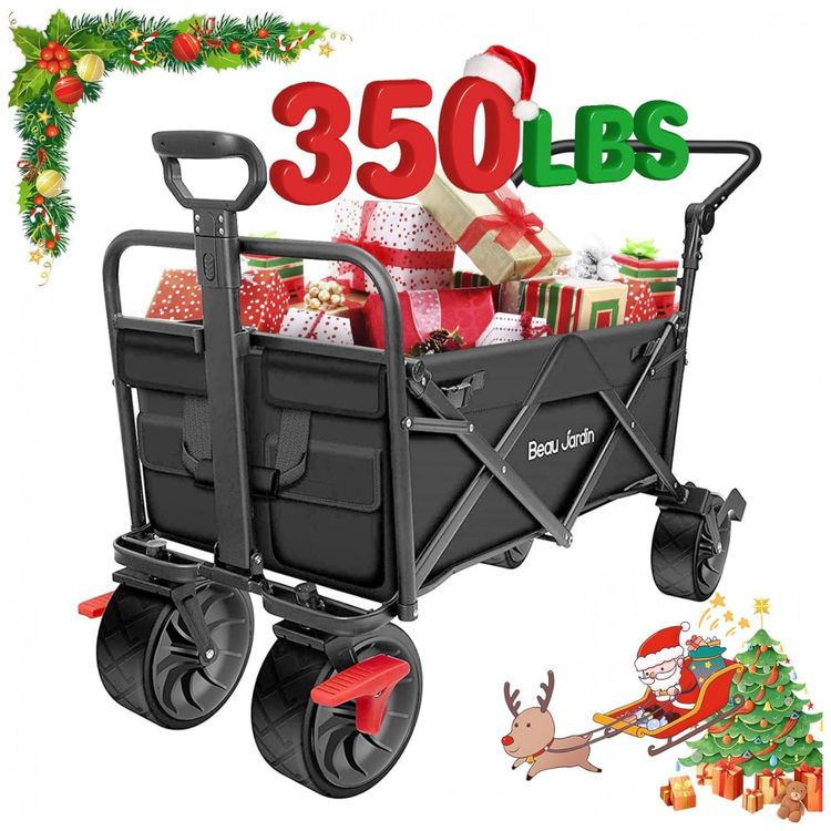 Carrinho-Dobravel-para-Camping-e-Jardim-Capacidade-80kg-com-foto-0