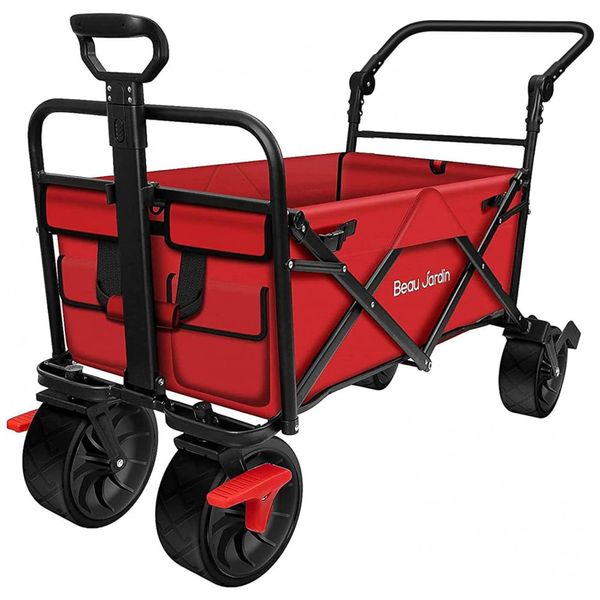 Carrinho-Dobravel-para-Camping-e-Jardim-Capacidade-80kg-com-foto-0