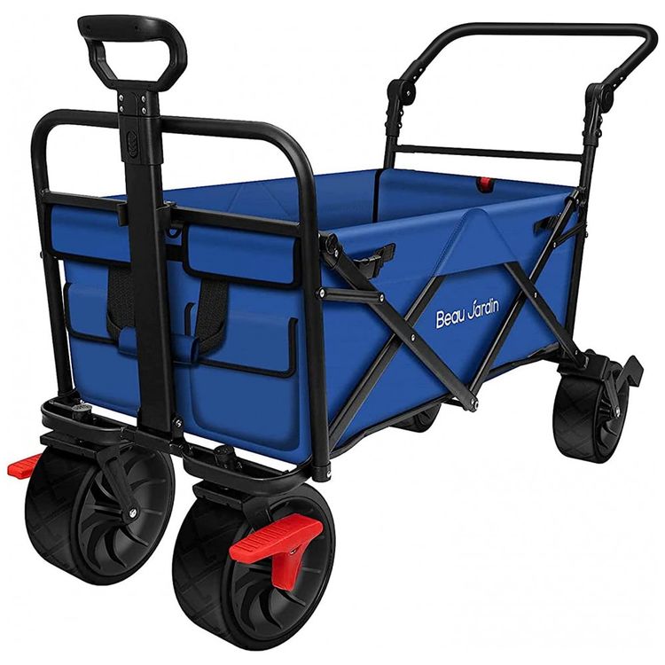 Carrinho-Dobravel-para-Camping-e-Jardim-Capacidade-80kg-com-foto-0