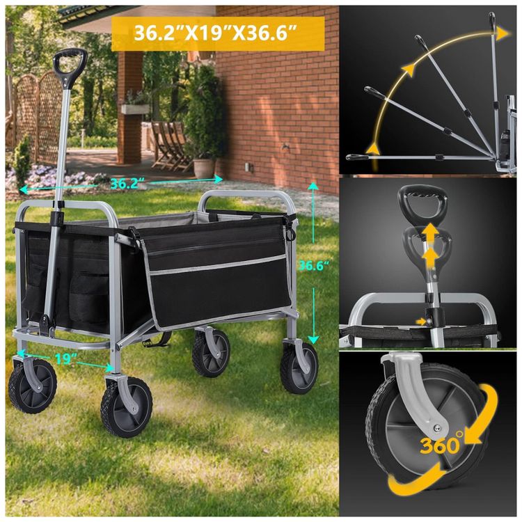 Carrinho-Dobravel-para-Camping-e-Jardim-Capacidade-100kg-foto-4