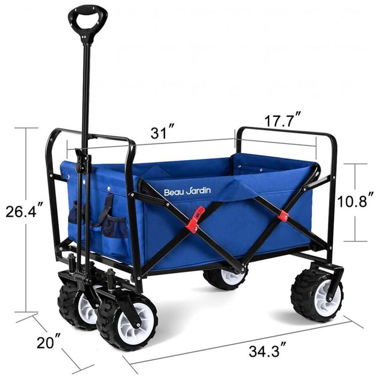 Carrinho-Dobravel-para-Camping-e-Jardim-com-Rodas-para-todos-foto-5