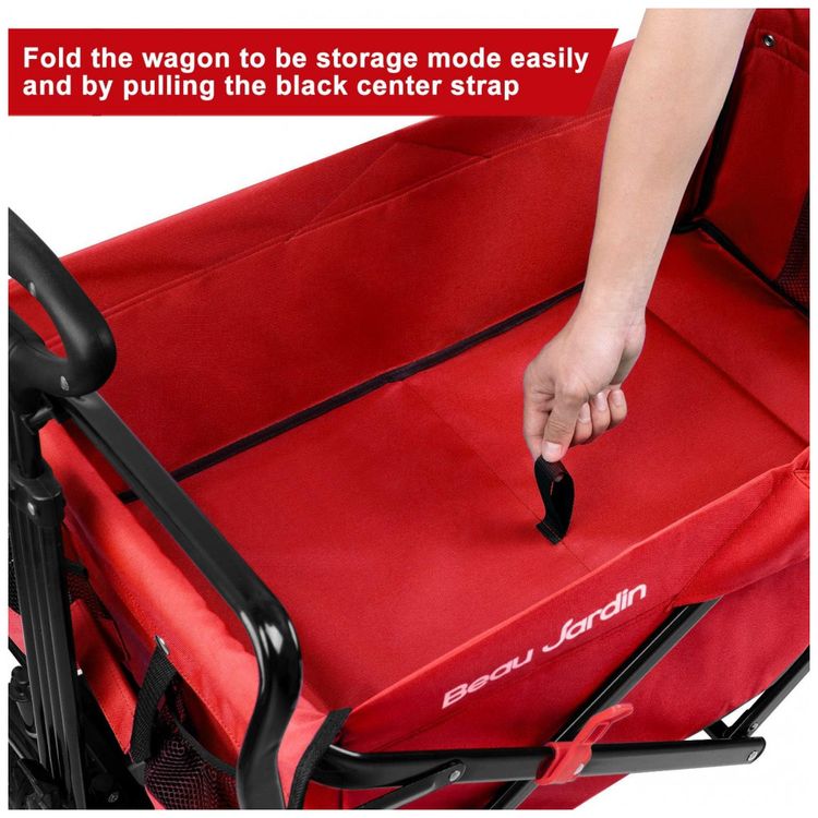 Carrinho-Dobravel-para-Camping-e-Jardim-com-Rodas-para-todos-foto-4