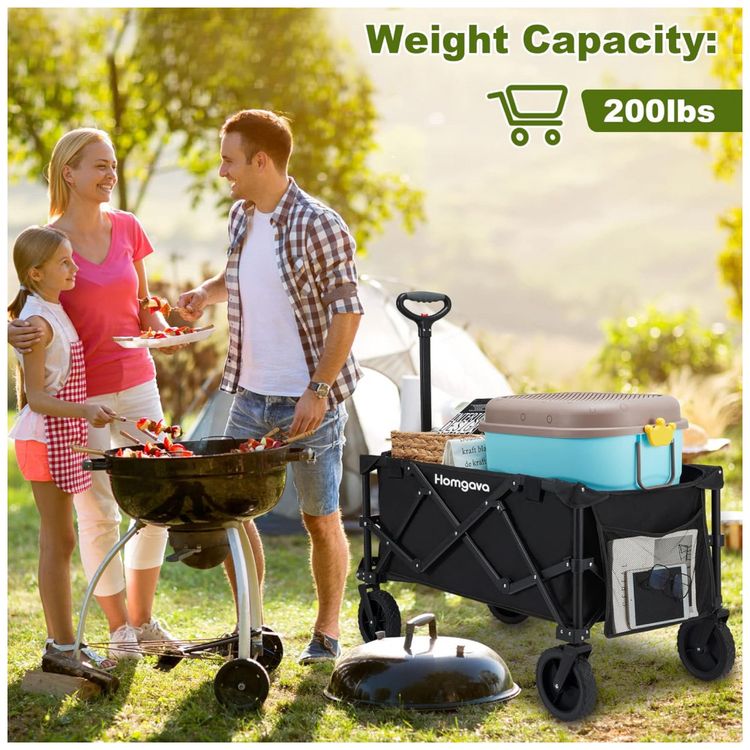 Carrinho-Dobravel-para-Camping-e-Jardim-com-Rodas-para-todos-foto-2