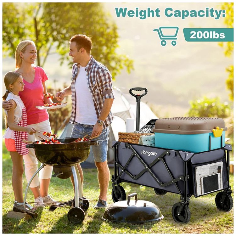Carrinho-Dobravel-para-Camping-e-Jardim-com-Rodas-para-todos-foto-2