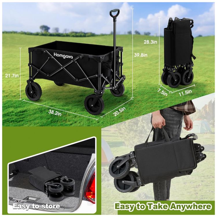 Carrinho-Dobravel-para-Camping-e-Jardim-com-Rodas-para-todos-foto-5