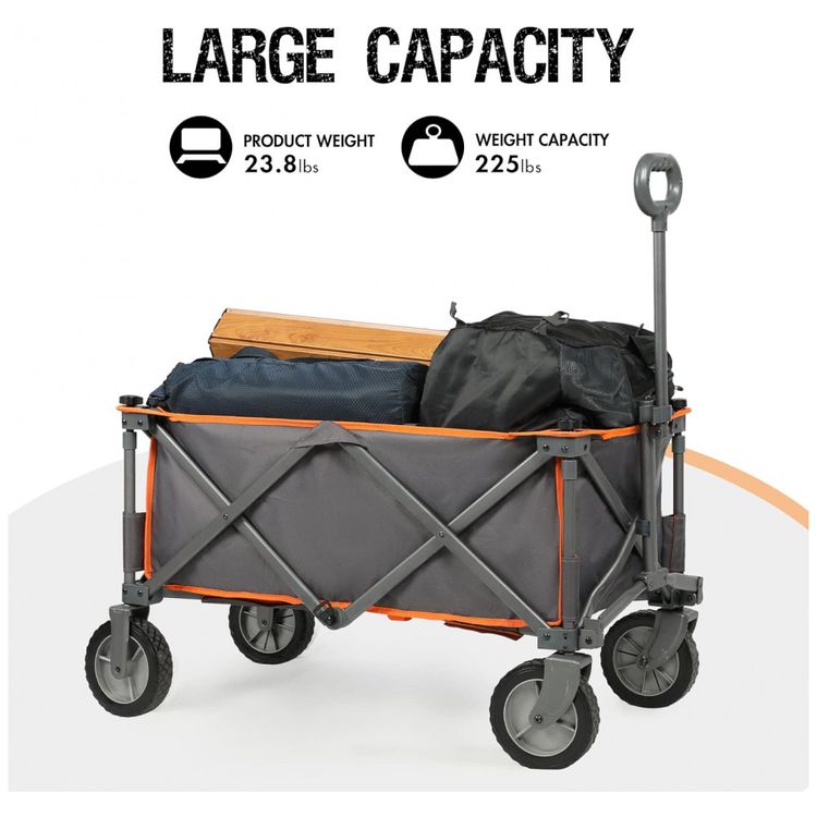 Carrinho-Dobravel-para-Camping-e-Jardim-com-Tecido-foto-1