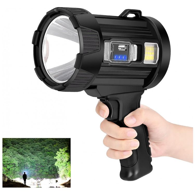 Lanterna-LED-Recarregavel-20-Horas-de-Acao-USB-e-9.000-foto-0
