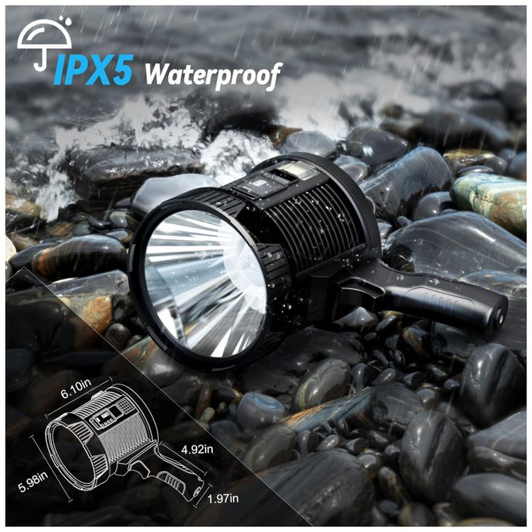 Lanterna-LED-Recarregavel-18-Horas-de-Acao-a-Prova-Dagua-foto-5