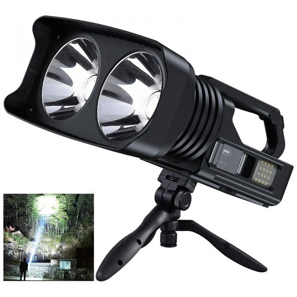 Lanterna-LED-Recarregavel-com-7-Modos-e-100.000-Lumens-foto-0