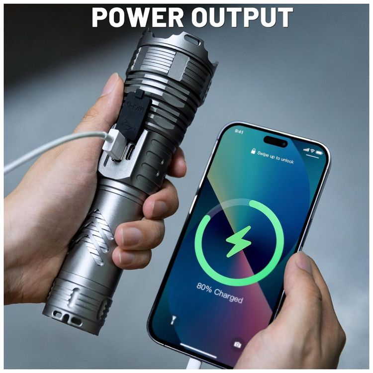 Lanterna-LED-Recarregavel-com-6-Modos-e-10.000-Lumens-foto-4