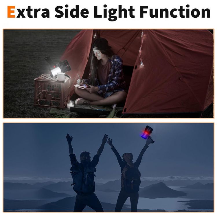 Lanterna-LED-Recarregavel-com-Luz-de-Leitura-USB-10.000-foto-2