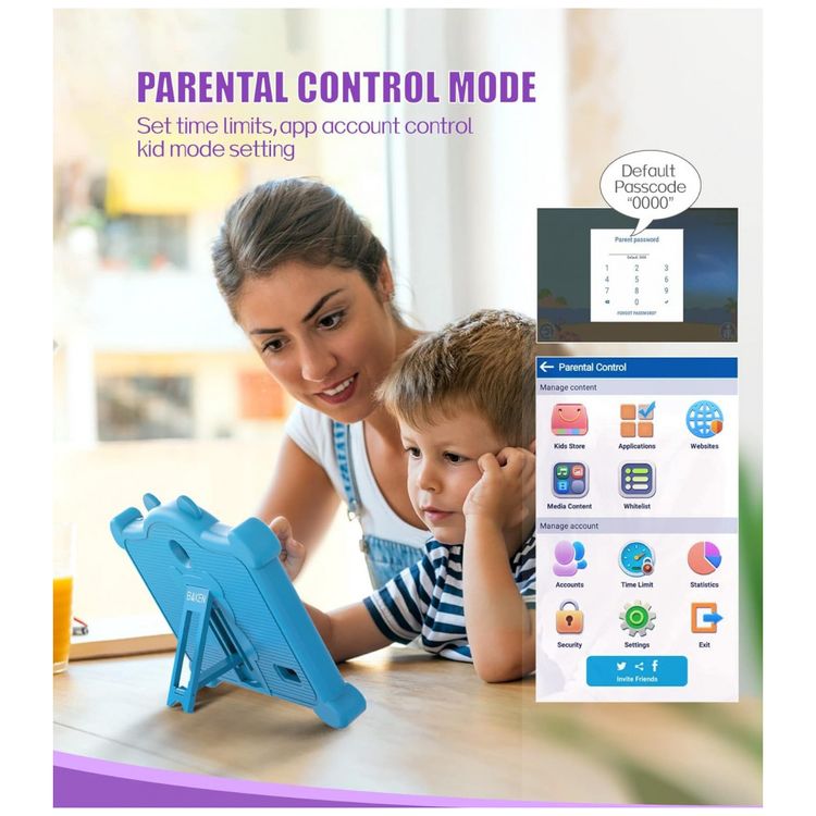 Tablet-Infantil-7-Polegadas-Educativo-com-Controle-de-Pais-foto-2