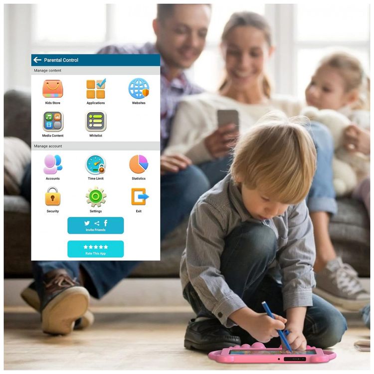 Tablet-Infantil-7-Educativo-com-Controle-de-Pais-WiFi-e-foto-1