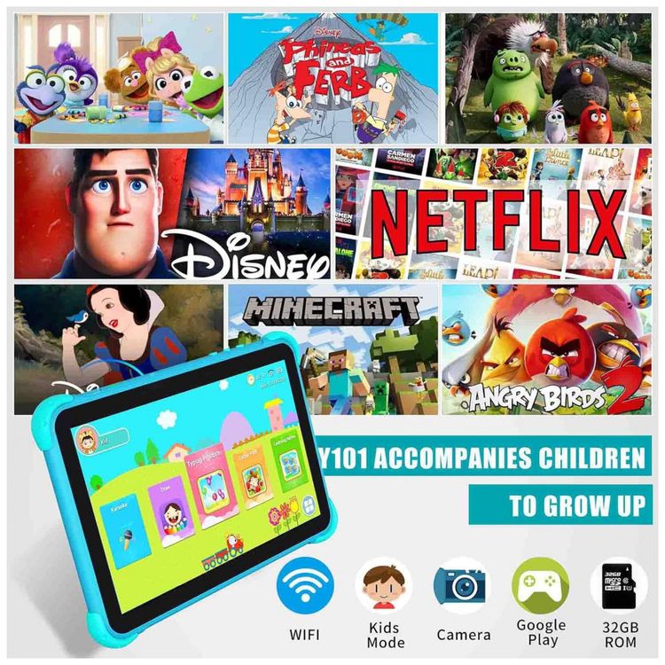 Tablet-Infantil-10-Android-com-Controle-de-Pais-WiFi-e-foto-3