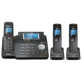 Telefone-sem-Fio-Expansivel-de-2-linhas-com-2-Aparelhos-foto-0