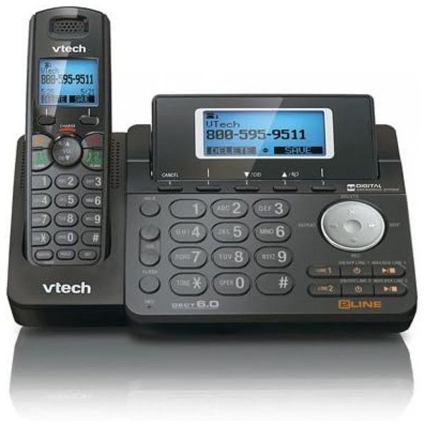Telefone-sem-Fio-Expansivel-de-2-Linhas-com-Sistema-de-foto-0