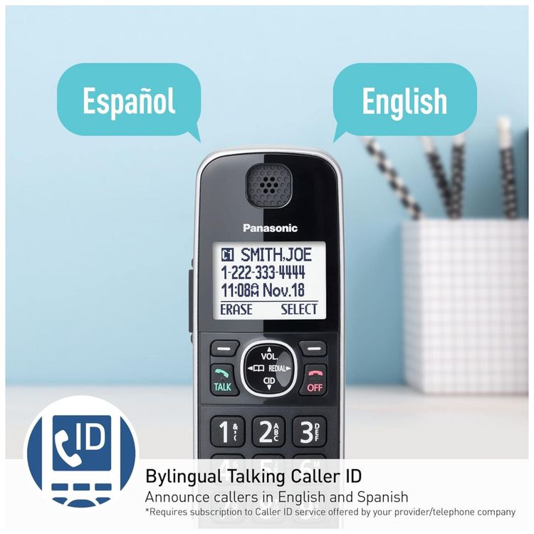 Sistema-de-Telefone-sem-Fio-Link2Cell-Bluetooth-DECT-6.0-com-foto-5