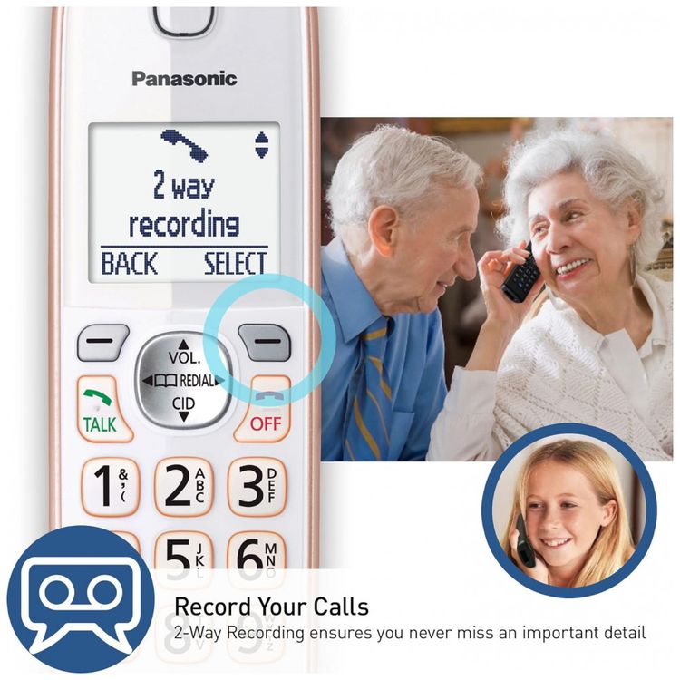 Telefone-sem-Fio-com-Link2Cell-Bluetooth-Assistente-de-voz-foto-5