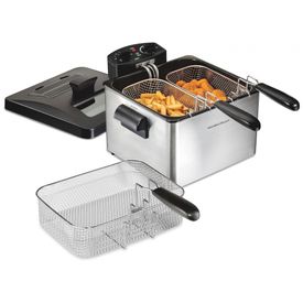 Fritadeira-Eletrica-4.5L-em-Aco-Inoxidavel-1800W-110V-foto-0