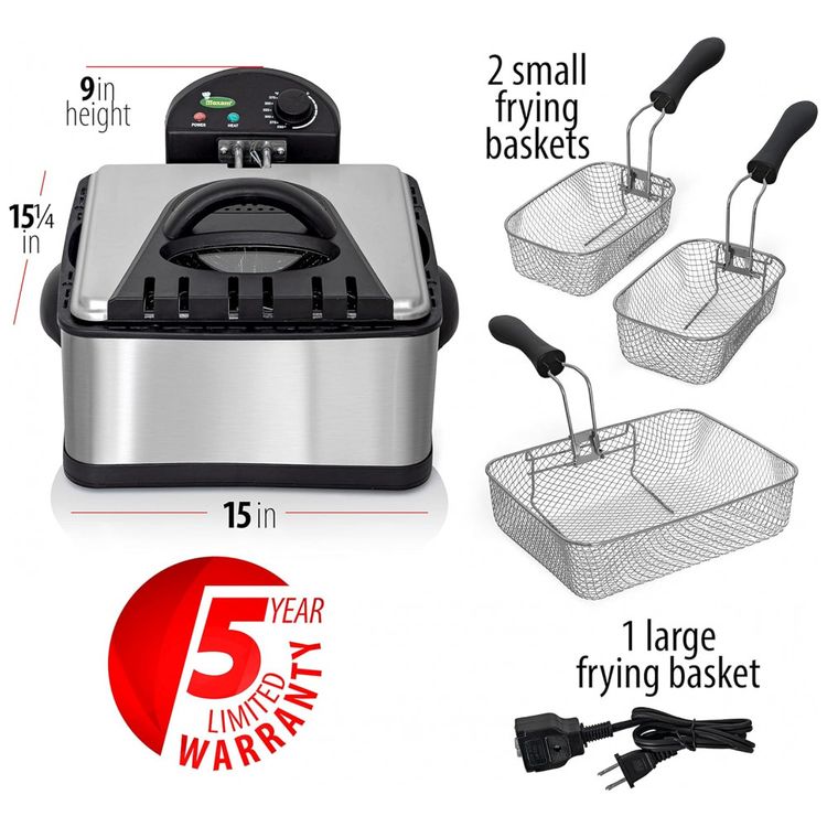 Fritadeira-Eletrica-4L-em-Aco-Inoxidavel-1700W-110V-Maxam-foto-2