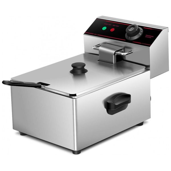 Fritadeira-Eletrica-Profissional-5.5L-em-Aco-Inoxidavel-foto-0