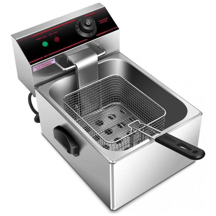 Fritadeira-Eletrica-Profissional-5.5L-em-Aco-Inoxidavel-foto-2