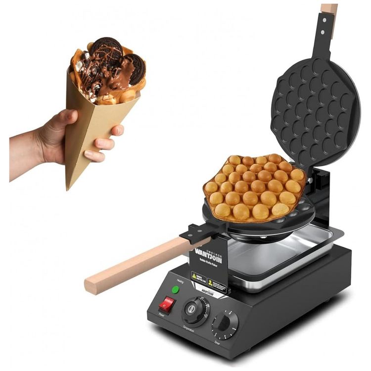 Maquina-de-Waffle-em-Aco-Inoxidavel-1500W-110V-WantJoin-foto-0